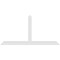 Ekena Millwork Portland Architectural Grade PVC Gable Bracket, 72"W x 36"H x 2"D x 4"F, 12/12 Pitch GBP072X36X0204POR00 - alternate 4